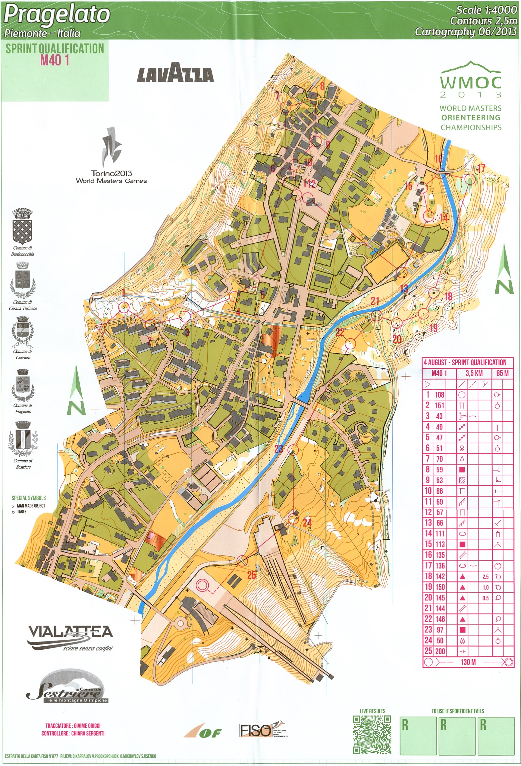 WMOC Sprint Qualification (04.08.2013)