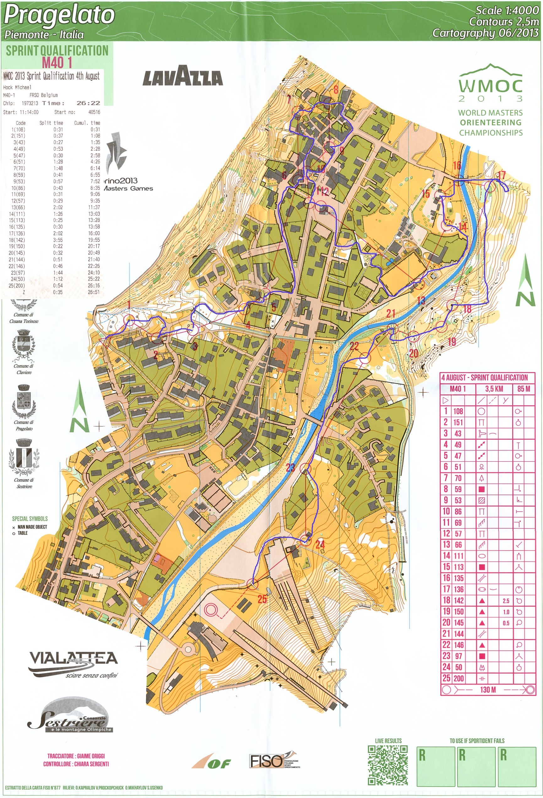 WMOC Sprint Qualification (04.08.2013)