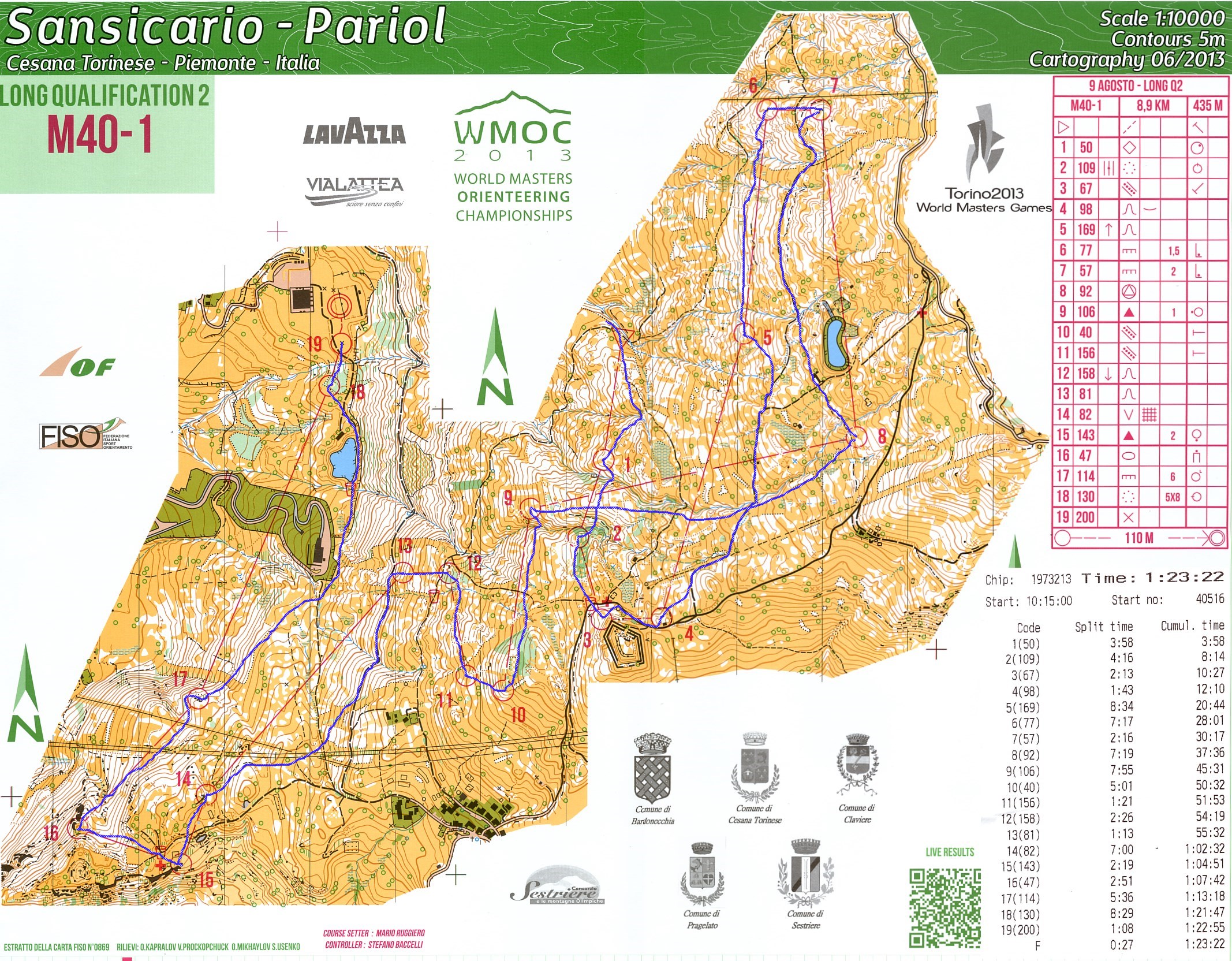 WMOC Long Qualification 2 (08.08.2013)