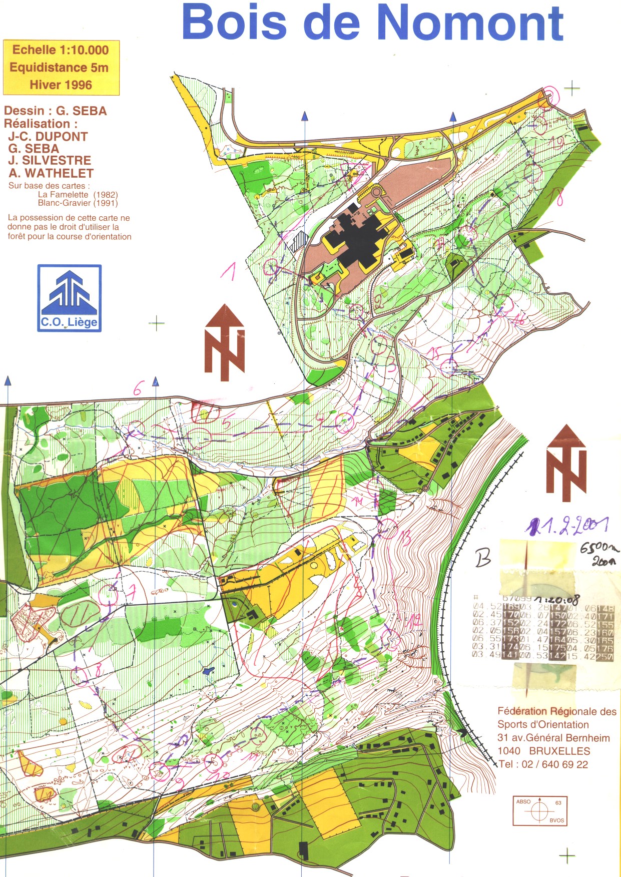 Regionaler OL (11.02.2001)