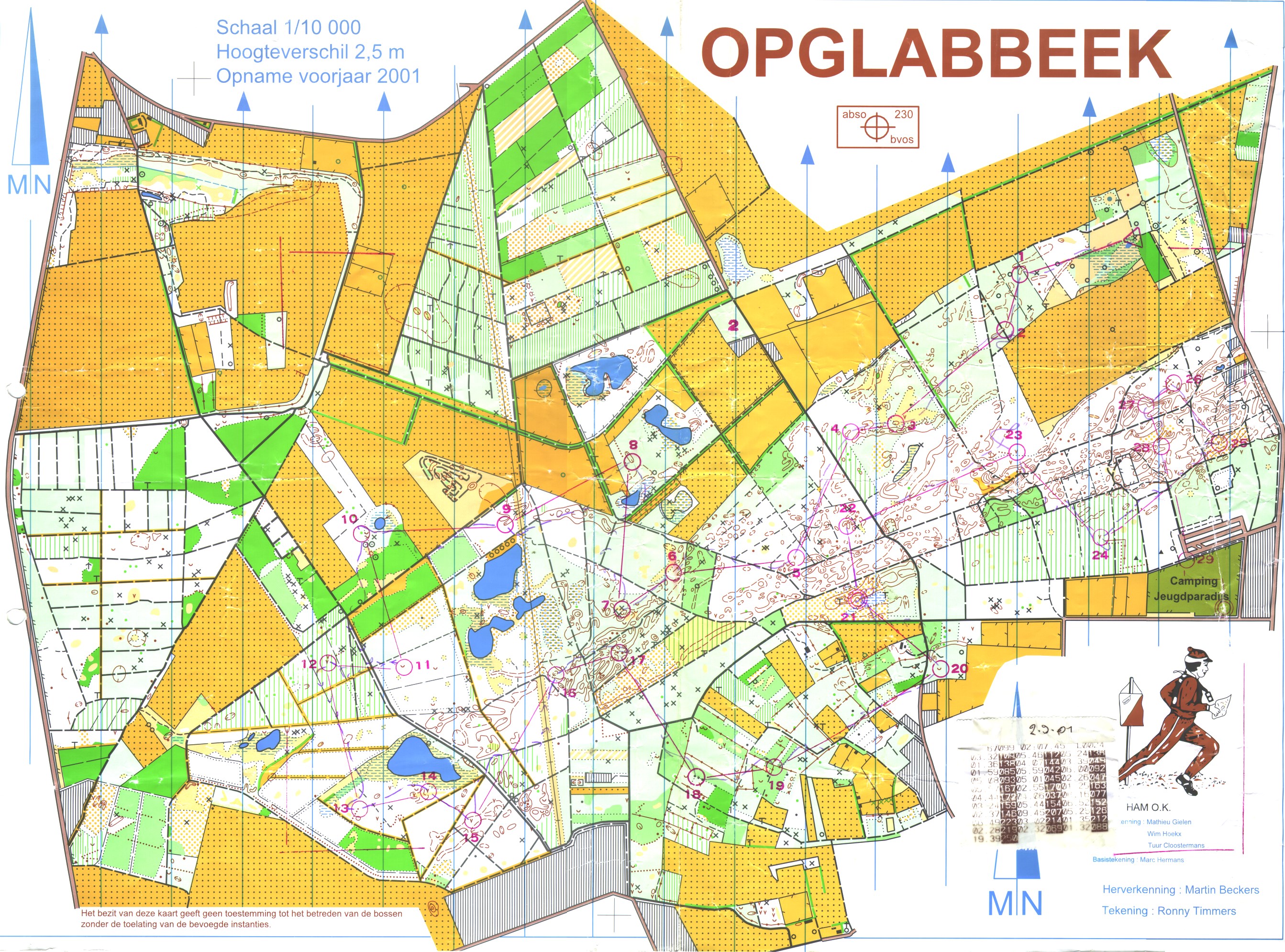 Belgisch Kampioenschap Lang (02.09.2001)