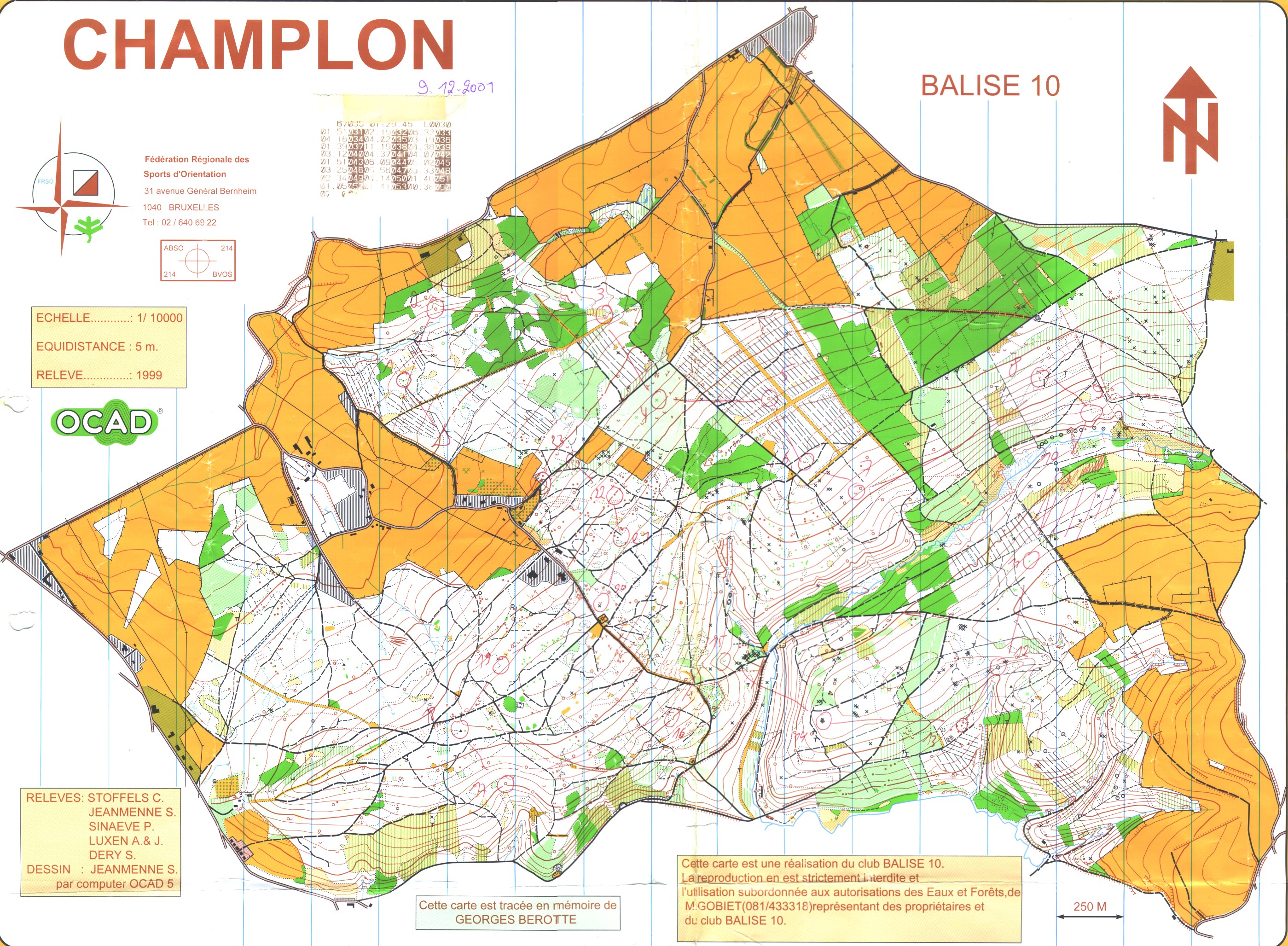 Regionaler OL (07.12.2001)