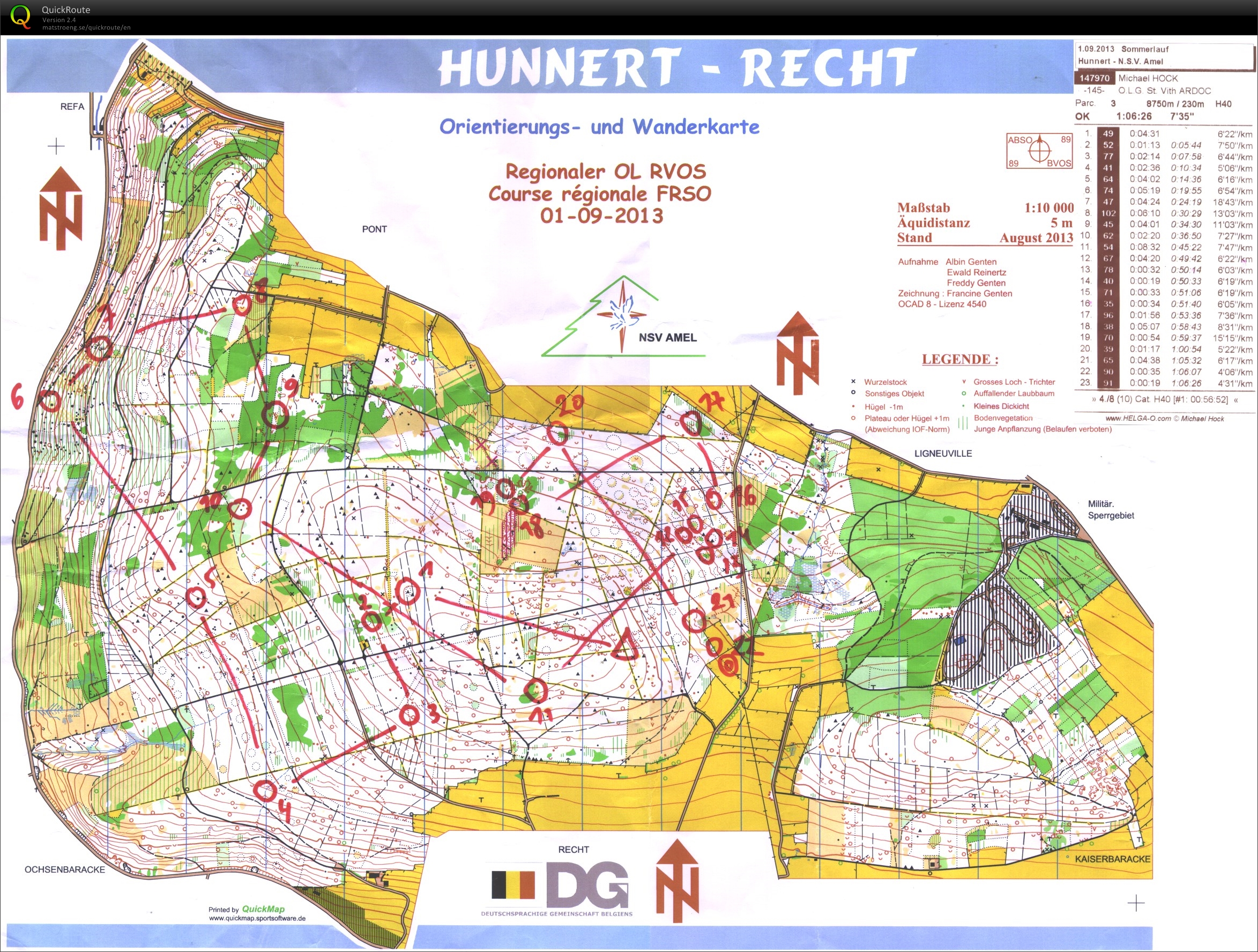 Regionaler Sommerlauf (01.09.2013)