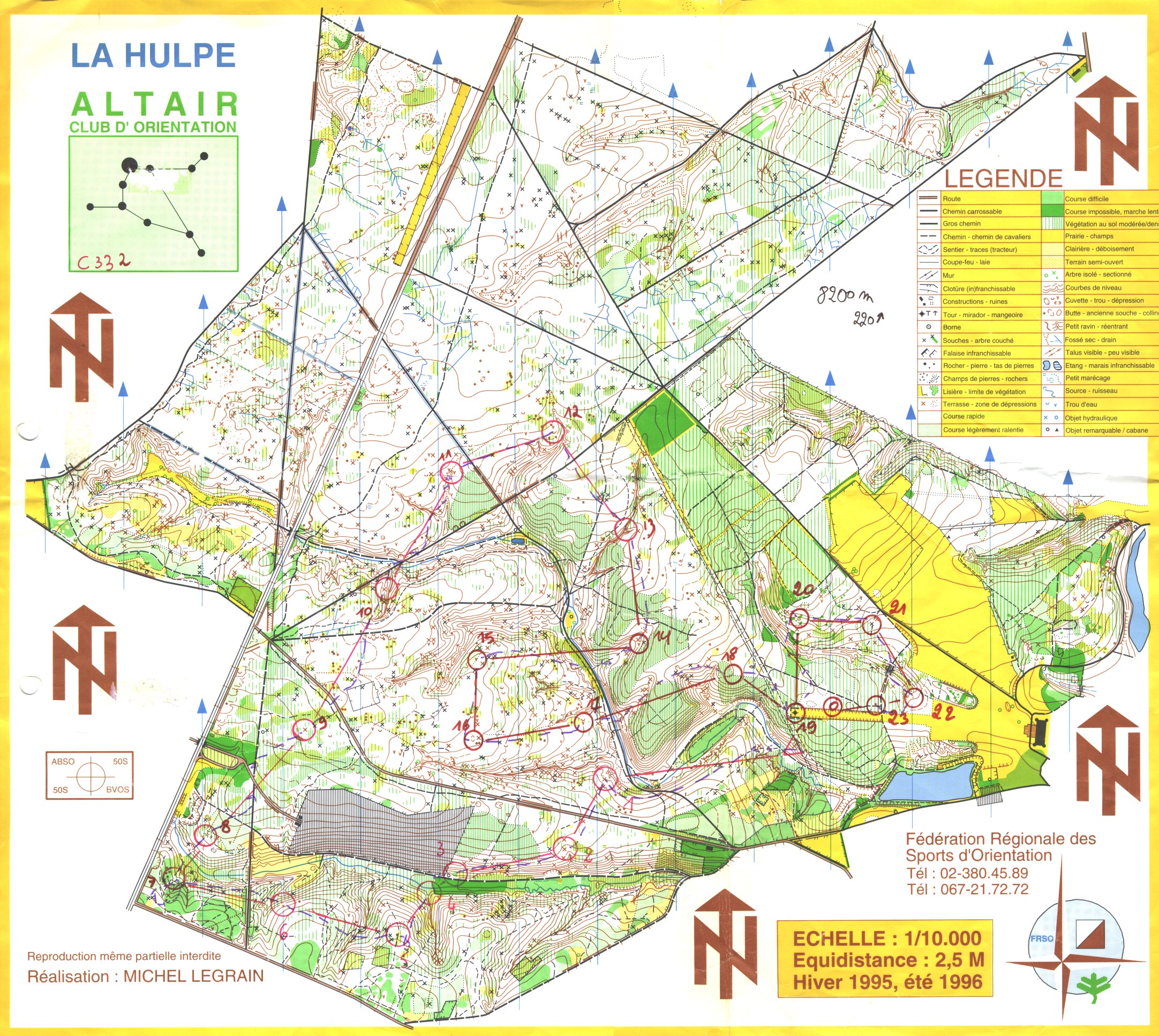Championnat de Belgique de relais (13.10.1996)
