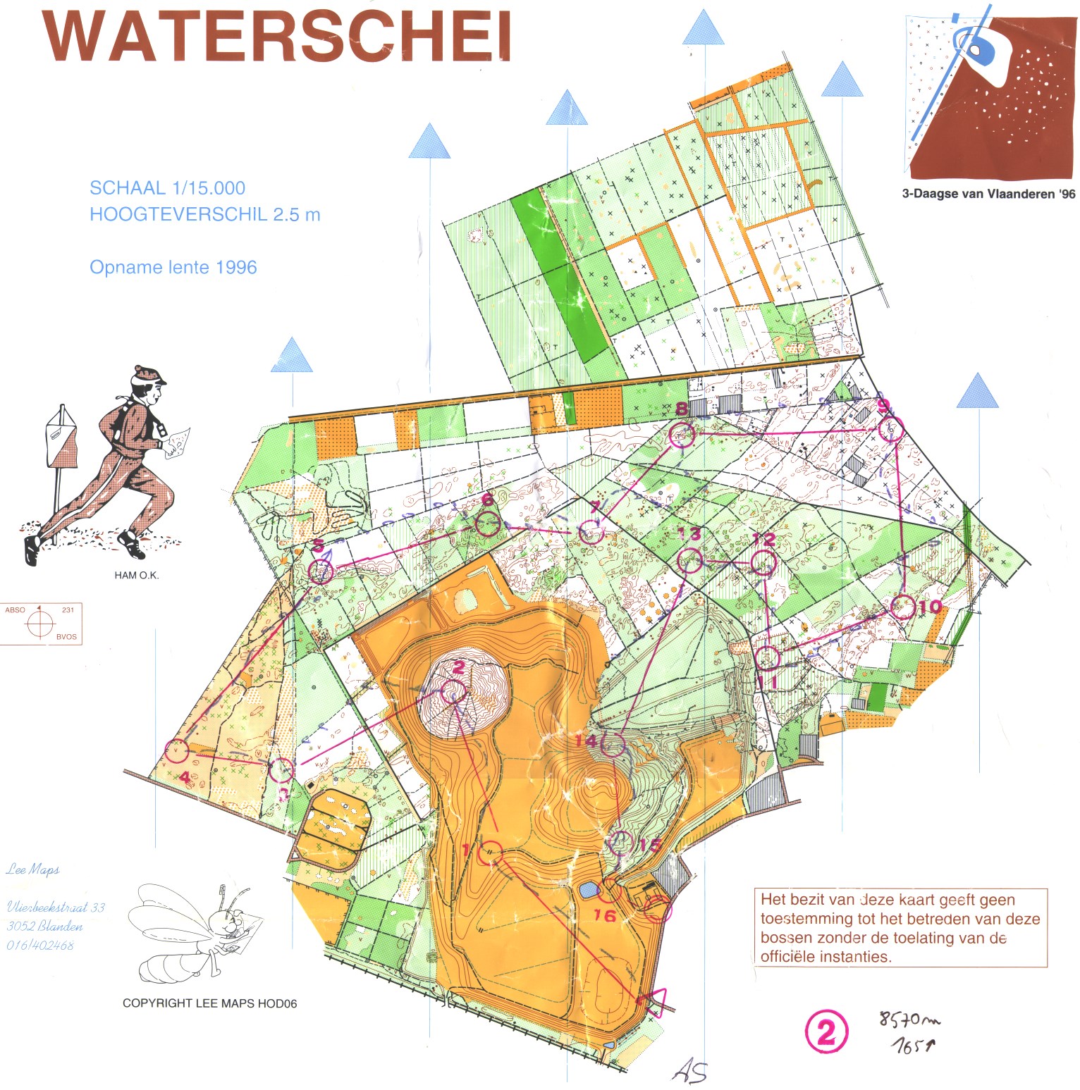 3 Daagse van Vlaanderen (17/08/1996)