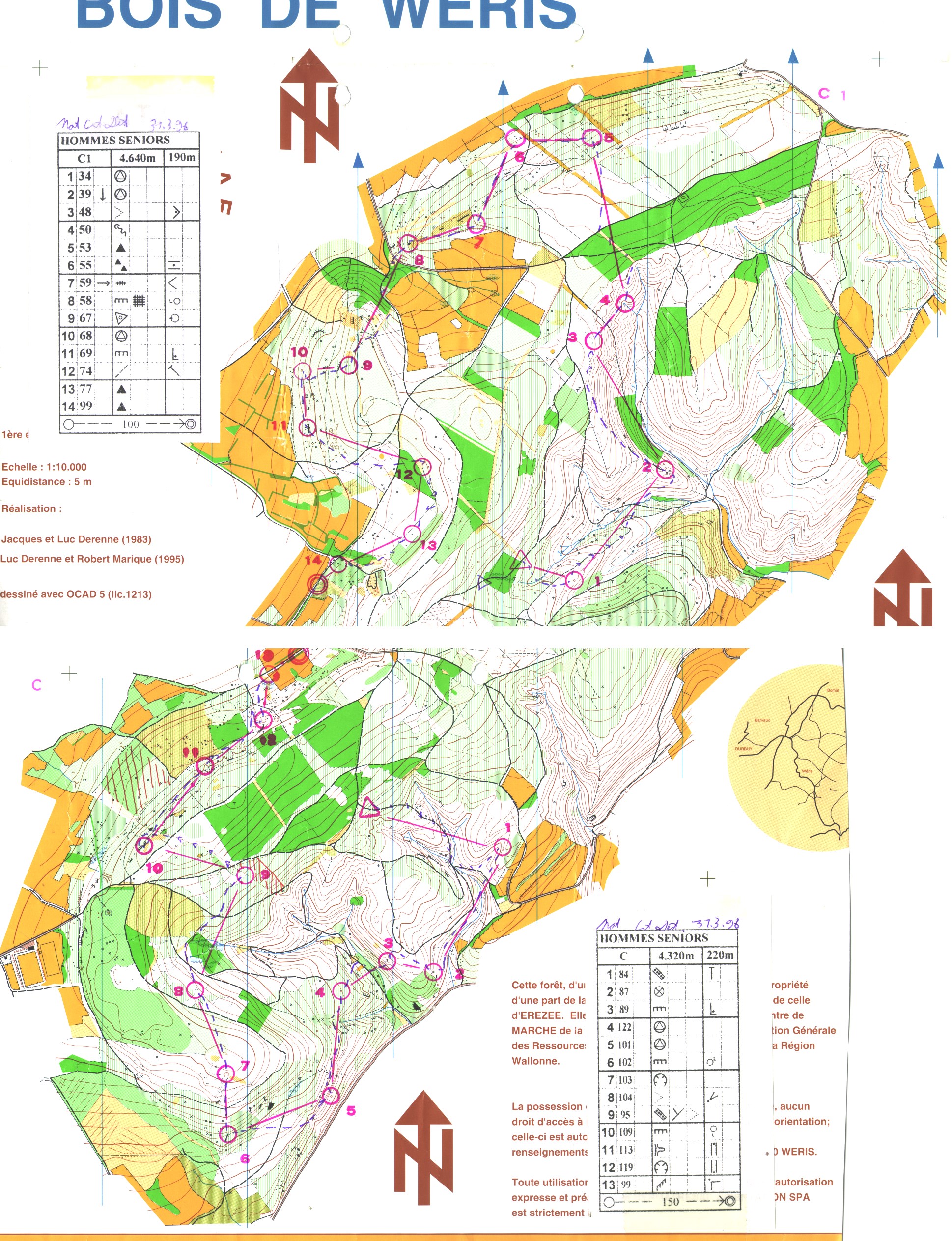 Nationale Courte Distance (31.03.1996)