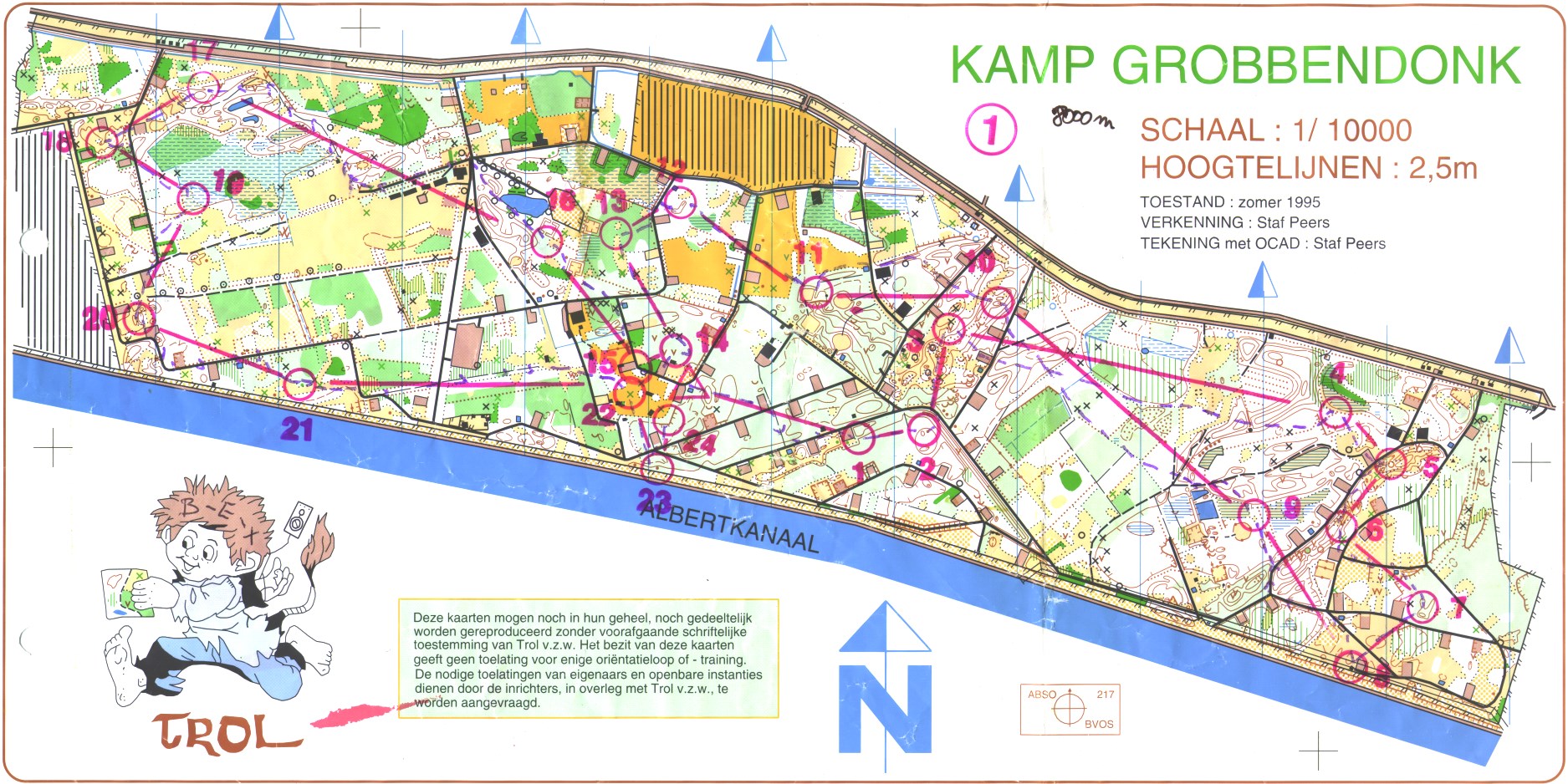 Belgisch Kampioenschap Aflossing (24.09.1995)