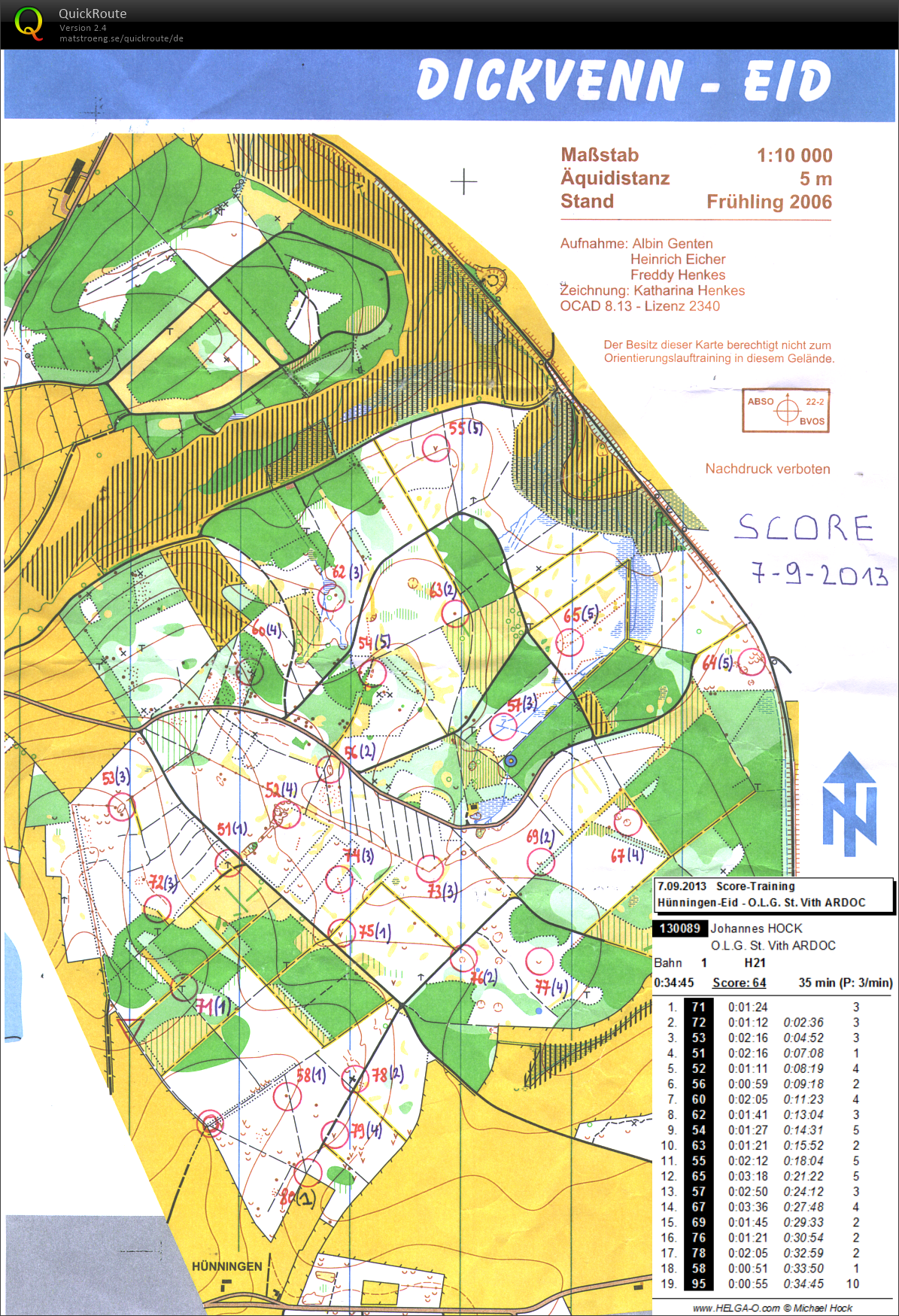 Ardoc Score-Training (2013-09-07)