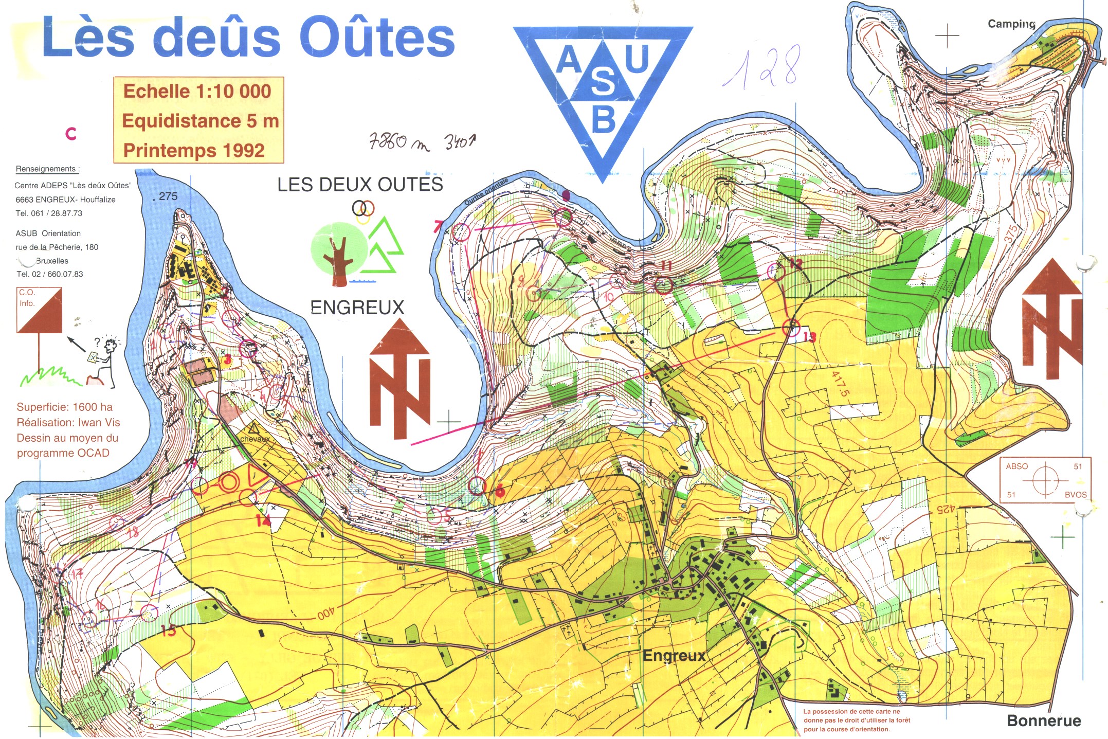 Championnat de Belgique de relais (25.10.1992)