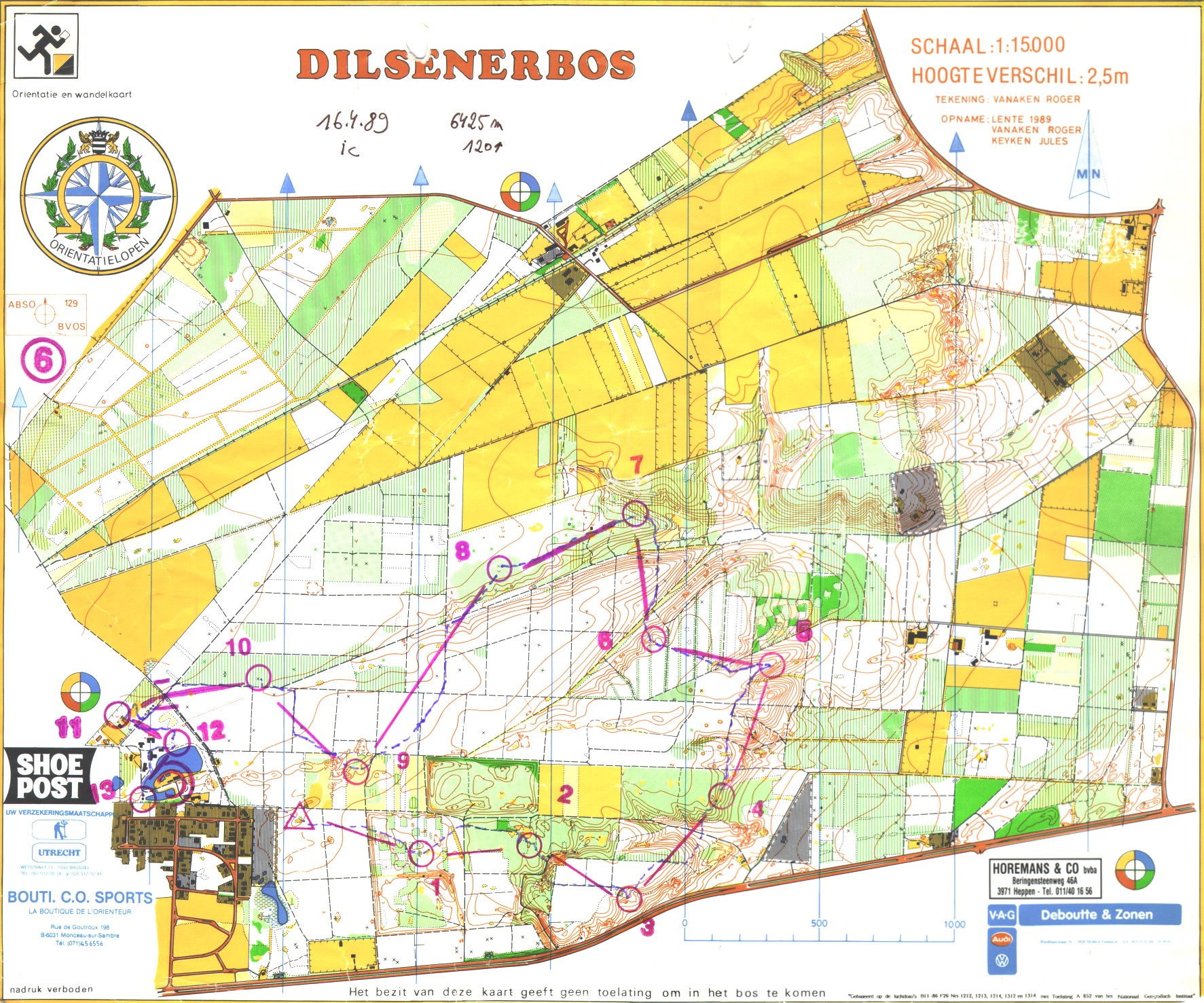 Interclubs ABSO (16-04-1989)