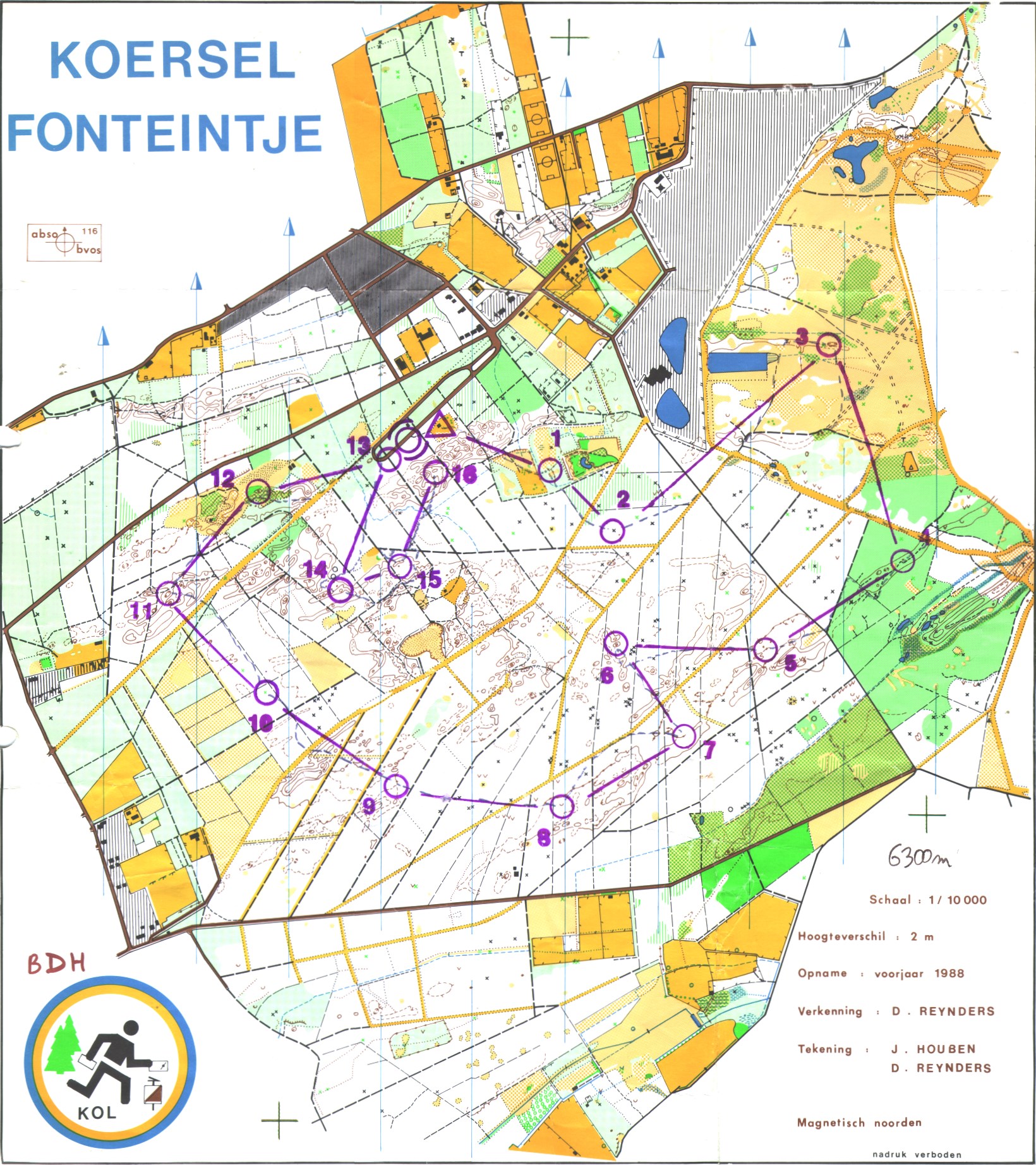 Belgisch Kampioenschap Aflossing (25.09.1988)