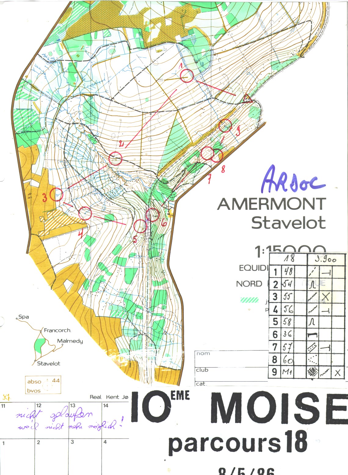 Challenge Moïse (1986-05-08)