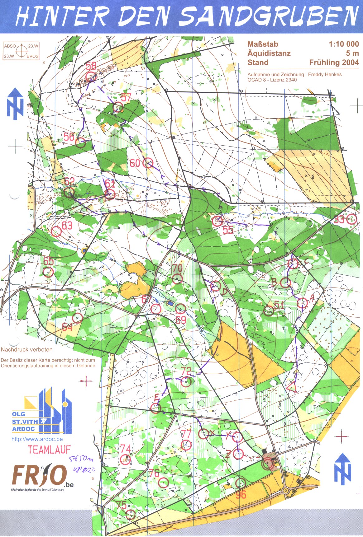 Teamlauf (09.01.2005)